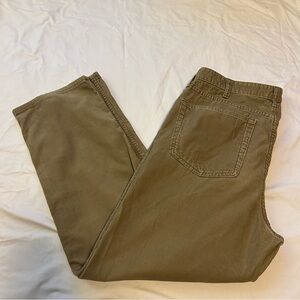 Men's Lands End Tan Corudroy Pants